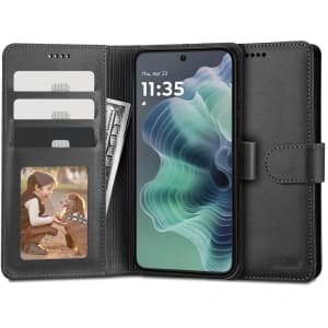 Tech-Protect Wallet Motorola Moto G35 5G Schwarz