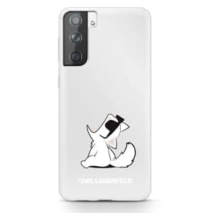 [OUTLET] Case Karl Lagerfeld KLHCS21MCFNRC Samsung Galaxy S21+ Plus Hartschale transparent Choupette Fun