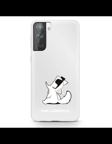 [OUTLET] Case Karl Lagerfeld KLHCS21MCFNRC Samsung Galaxy S21+ Plus hardcase transparent Choupette Fun