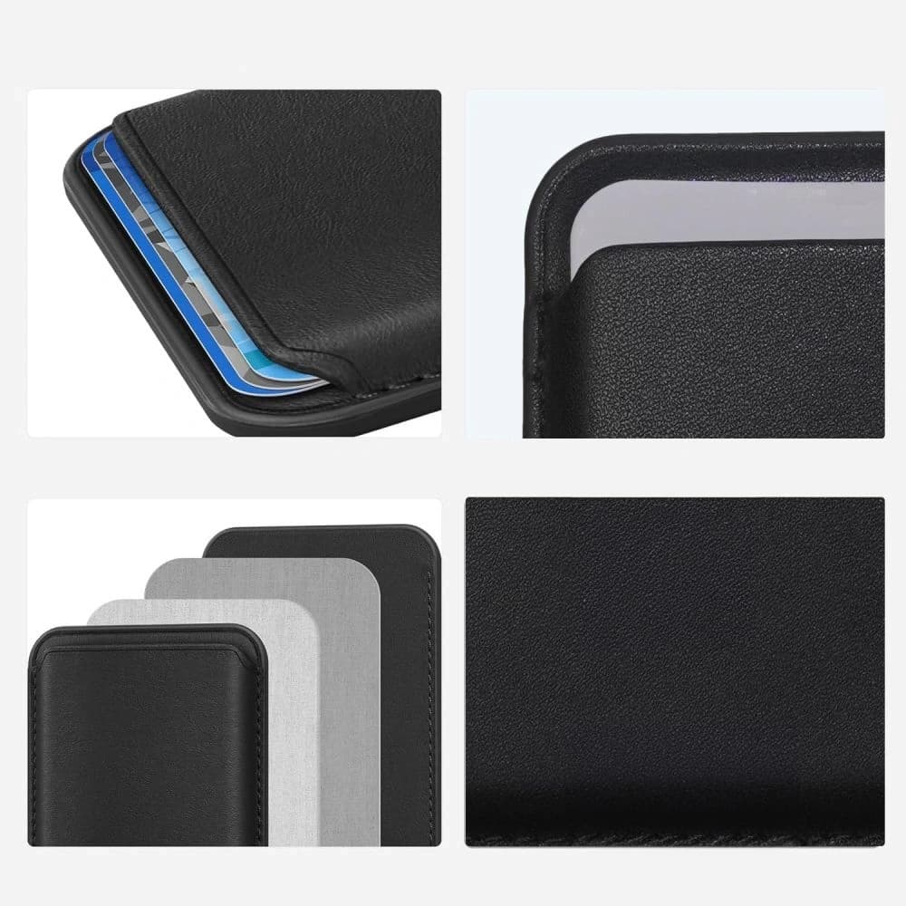 Tech-Protect MagWallet MagSafe Universal Magnetic Kartenhalter Schwarz - 3