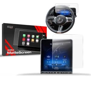 Matte GrizzGlass CarDisplay Protection Mercedes S Class W223 Sensor 2020-2025 [2in1]