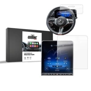 Ceramic GrizzGlass CarDisplay Protection Mercedes S Class W223 Sensor 2020-2025 [2in1]