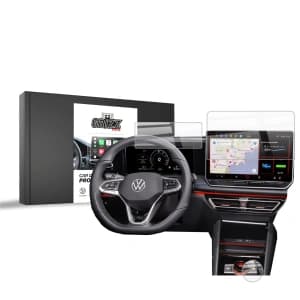 Ceramic GrizzGlass CarDisplay Protection Volkswagen VW Tayron 12,9" 2024-2025 [3in1]