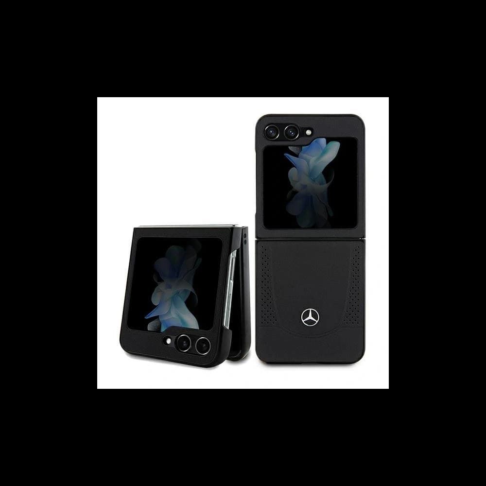 Mercedes MEHCZF5ARMBK Samsung Galaxy Z Flip5 Hartschale Leder Urban schwarz - 1