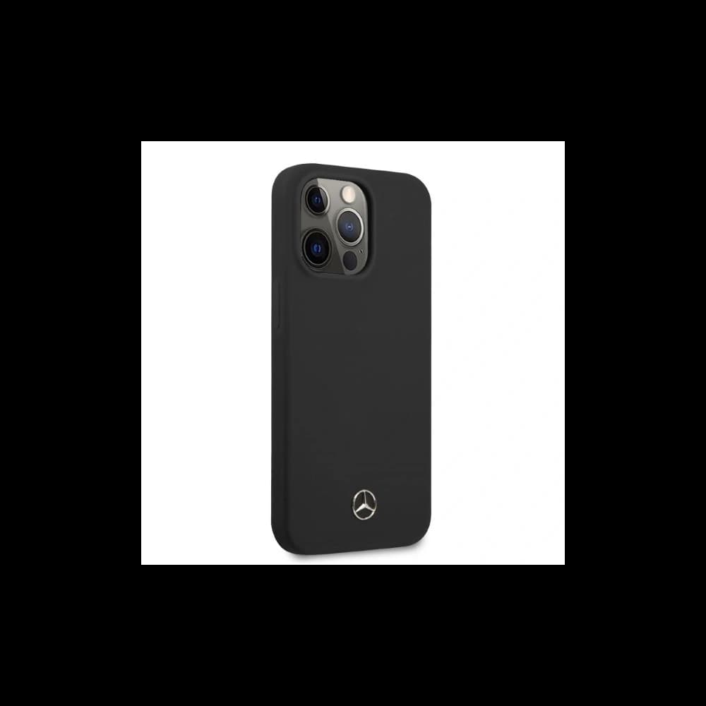Mercedes MEHMP13LSILBK Apple iPhone 13 / 13 Pro Hartschale Silikon Magsafe schwarz - 5