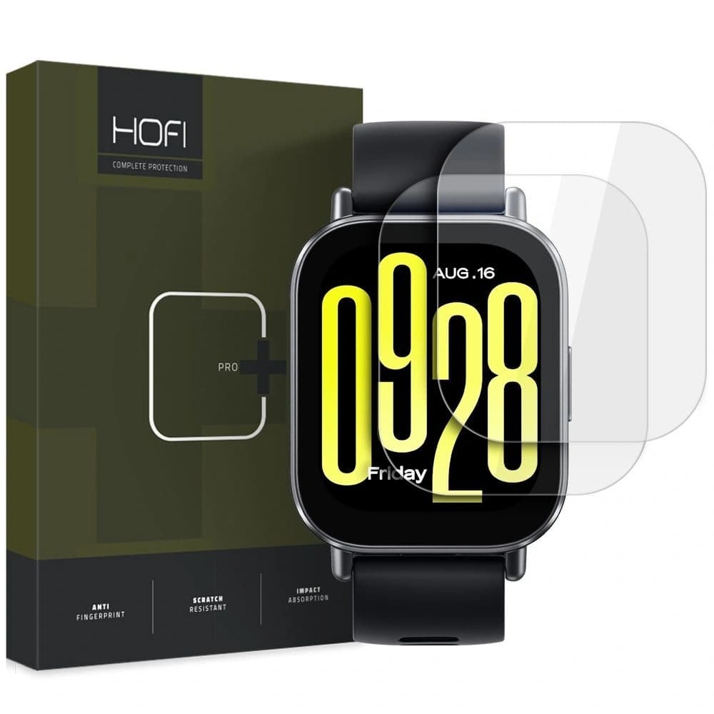 Hofi Glass Pro+ Xiaomi Redmi Watch 5 Active Klar [2 PACK] - 1