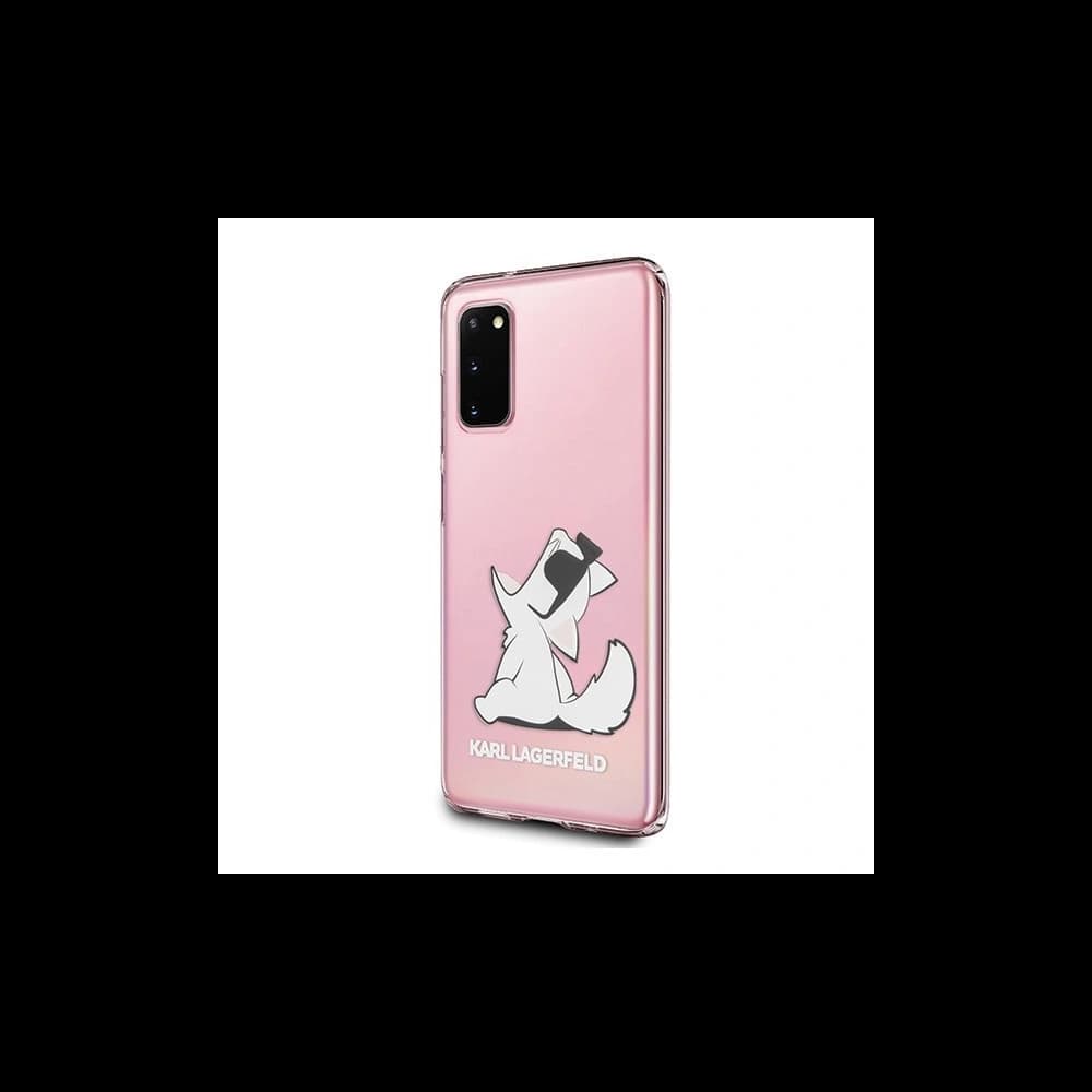 Karl Lagerfeld Samsung Tasche KLHCS62CFNRC Galaxy S20 transparent Choupette Fun - 2
