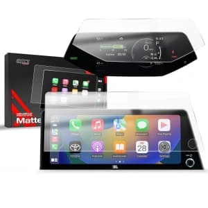 Matte GrizzGlass CarDisplay Protection Toyota Prius 5 12,3" 2023-2025 [2in1]