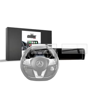 Ceramic GrizzGlass CarDisplay Protection Mercedes S Class Coupe W222 (2013-2017) [2in1]