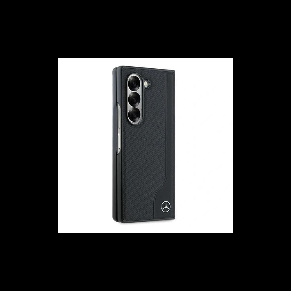 Mercedes MEHMZFD623RBGVK Samsung Galaxy Z Fold6 Leather Wood Imitation MagSafe black - 5