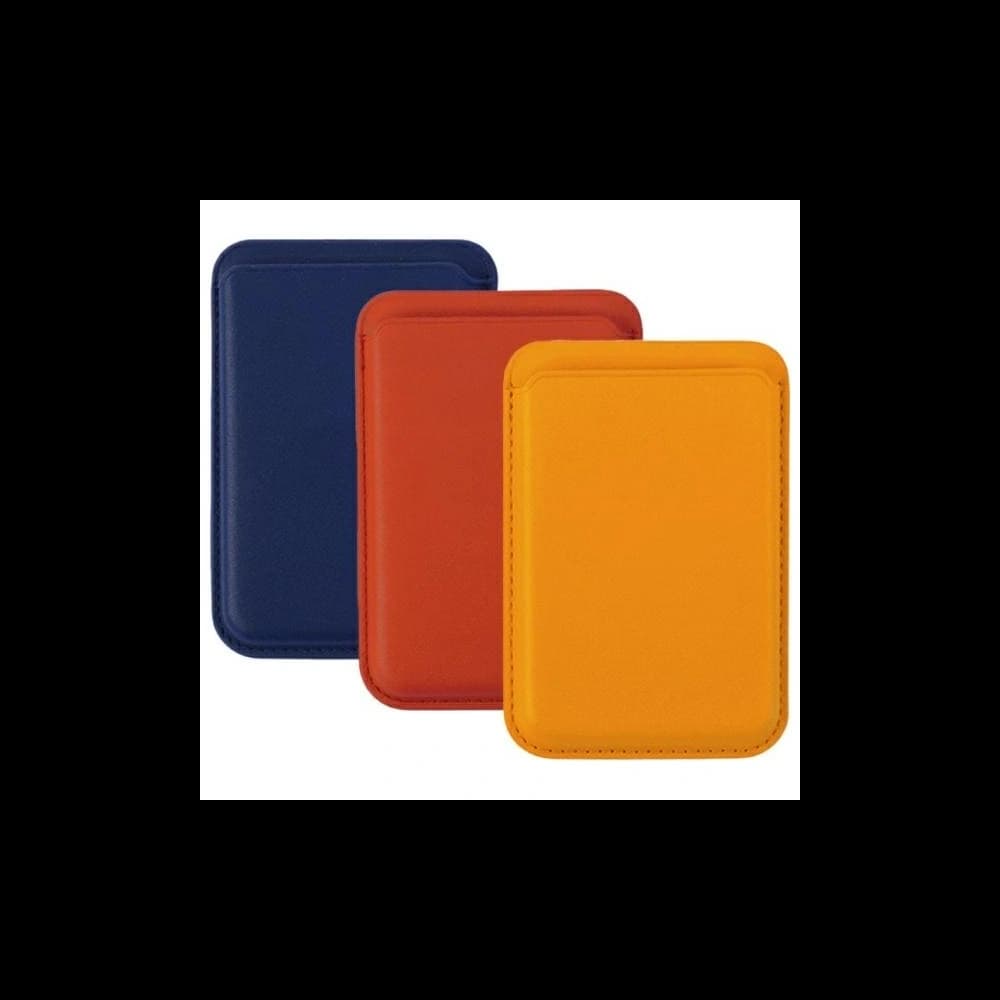 4smarts Geldbörse Magnetic Hülle RFID MagCase blau + rot + gelb - 1