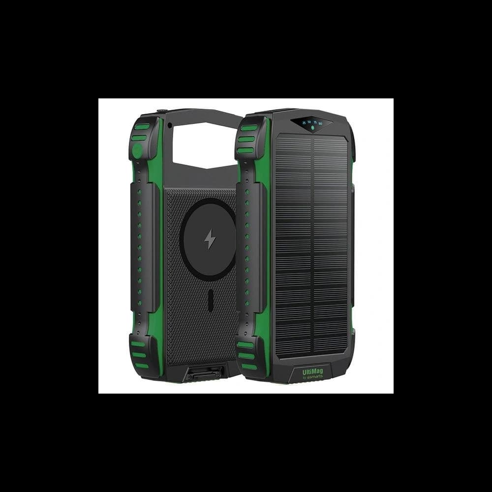 4smarts TitanPack Rugged UltiMag 20000mAh Solar-Powerbank grün - 1