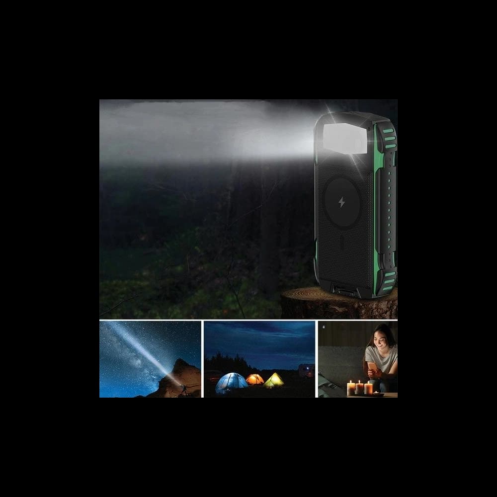 4smarts TitanPack Rugged UltiMag 20000mAh Solar-Powerbank grün - 6