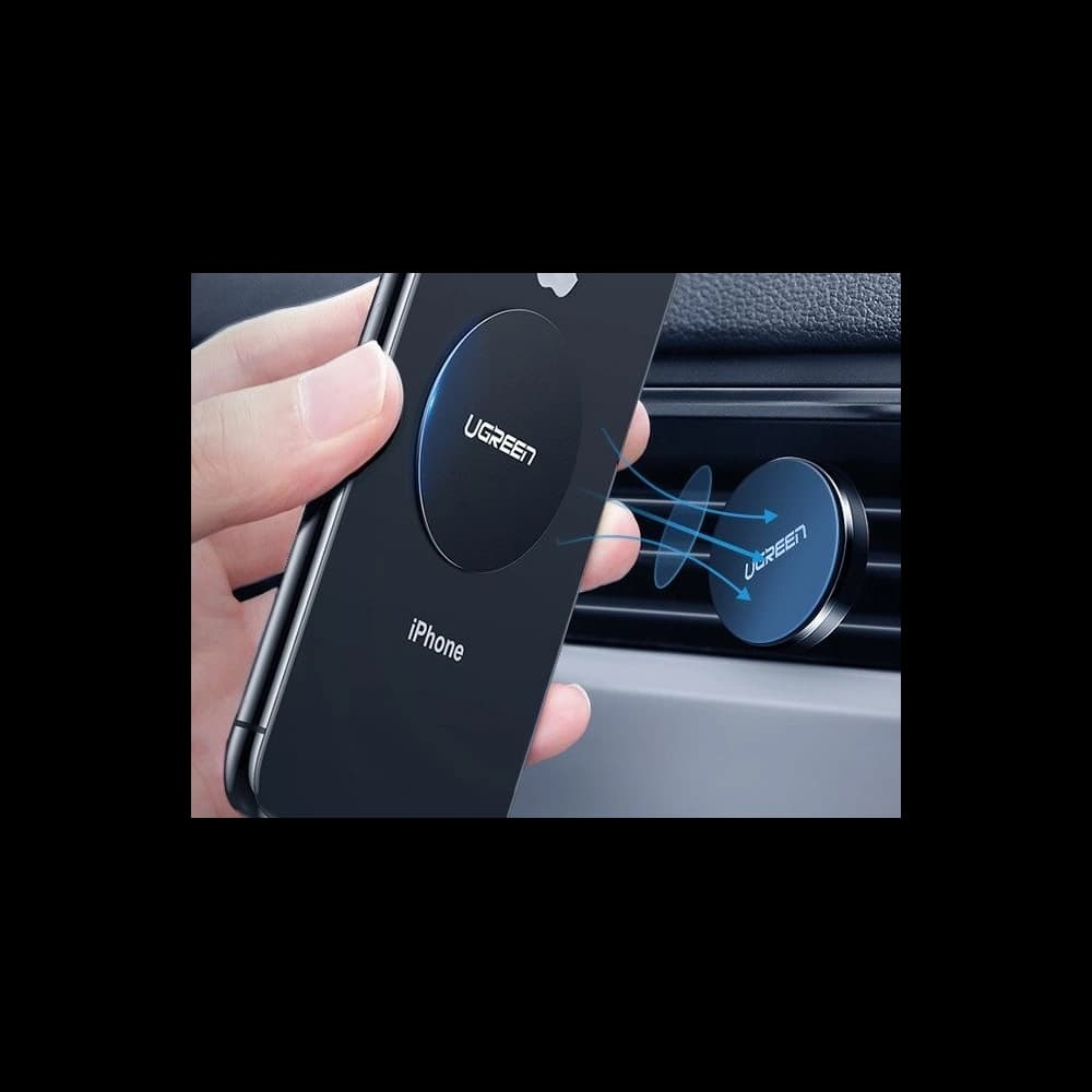 UGREEN lederüberzogene Metallplatte für Magnethalter (2 Stück) - 3