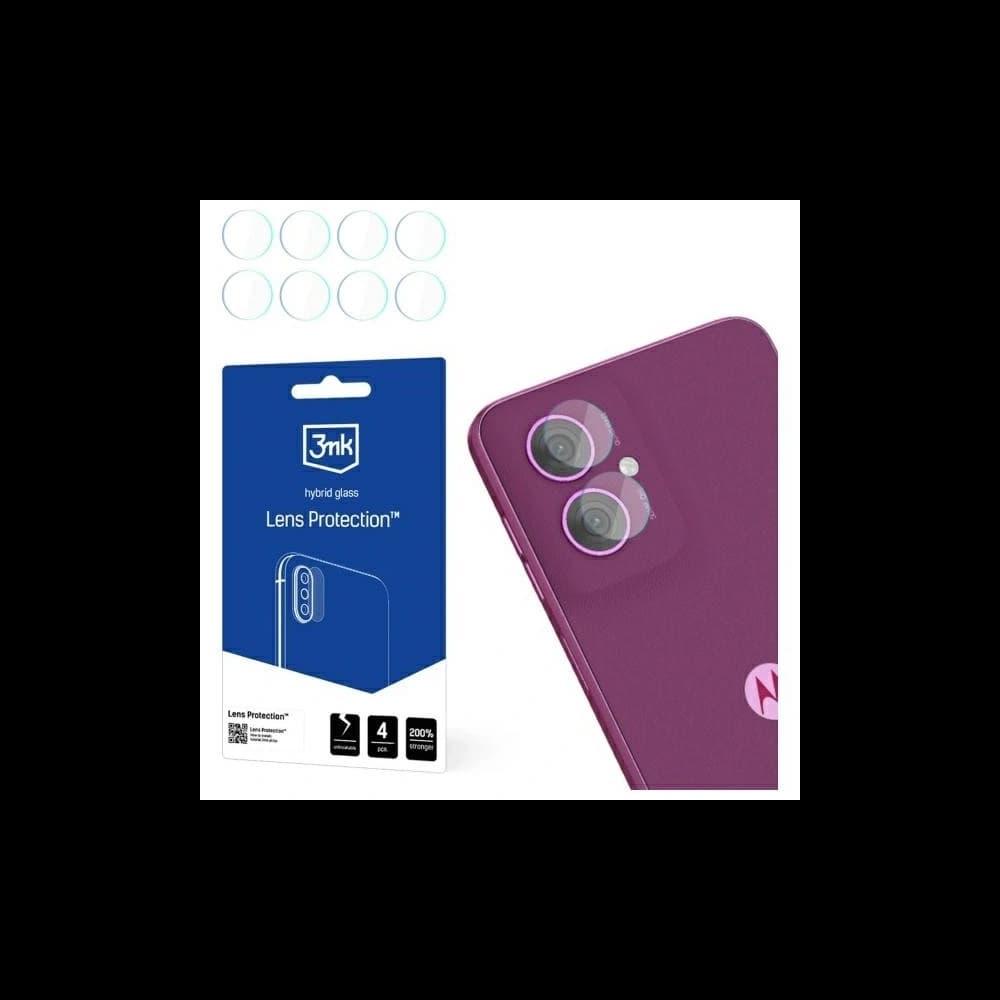 3MK Lens Protect Motorola Moto G55 5G [4 PACK] - 1