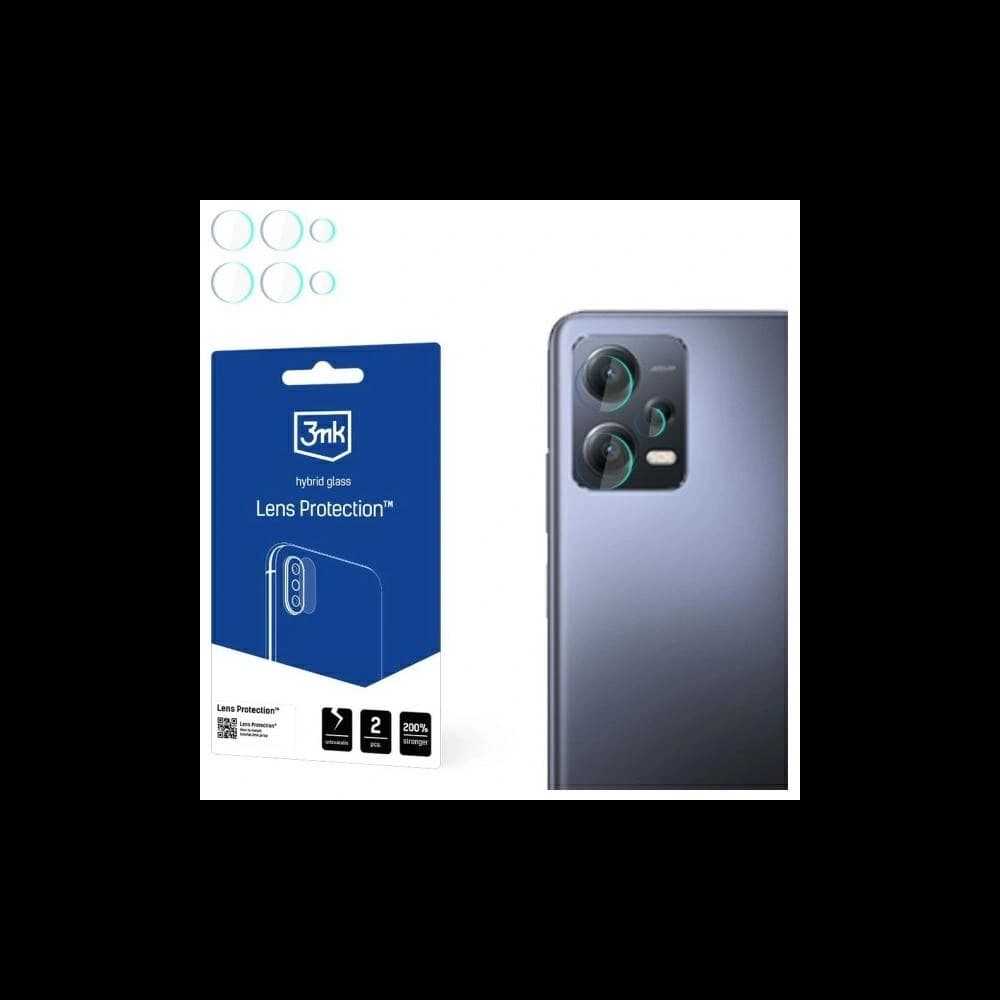 3MK Linsen Schutz für Redmi Note 12 5G [4 PACK] - 1