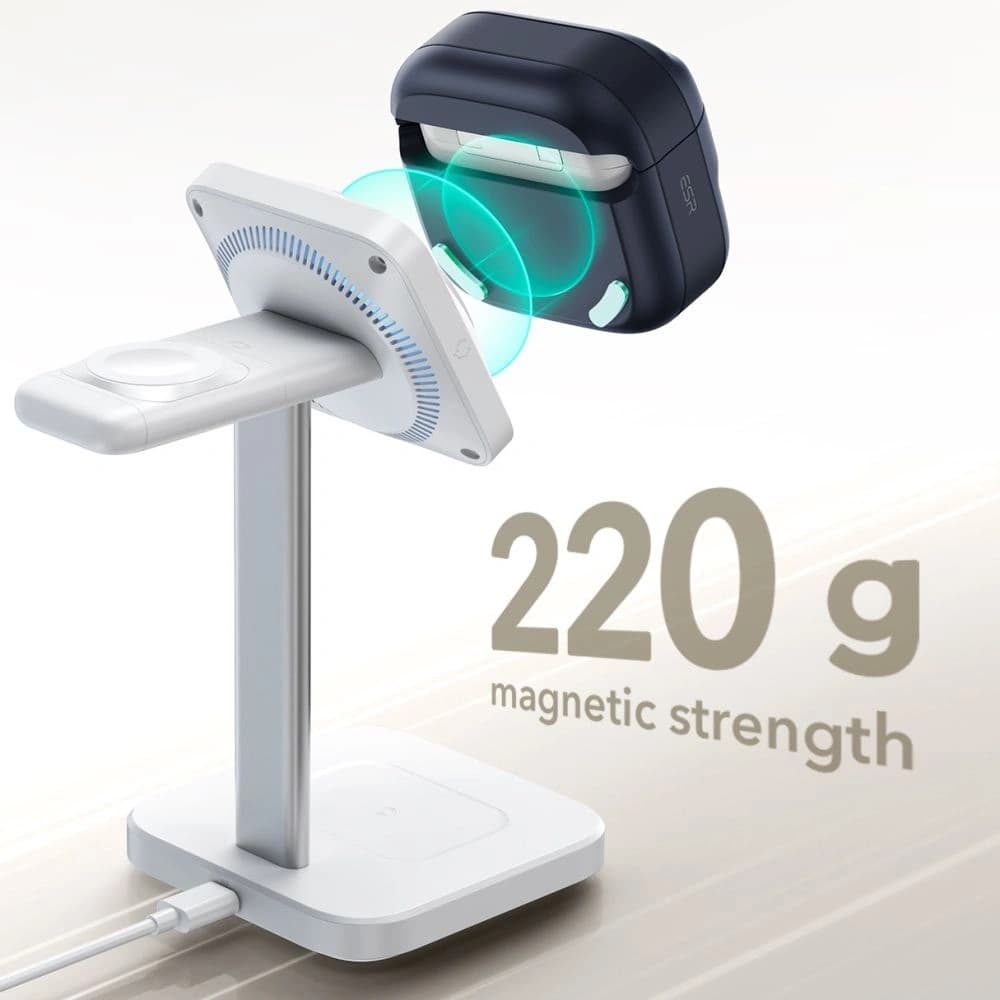 ESR Pulse Halolock MagSafe Apple AirPods 4 Blau - 5