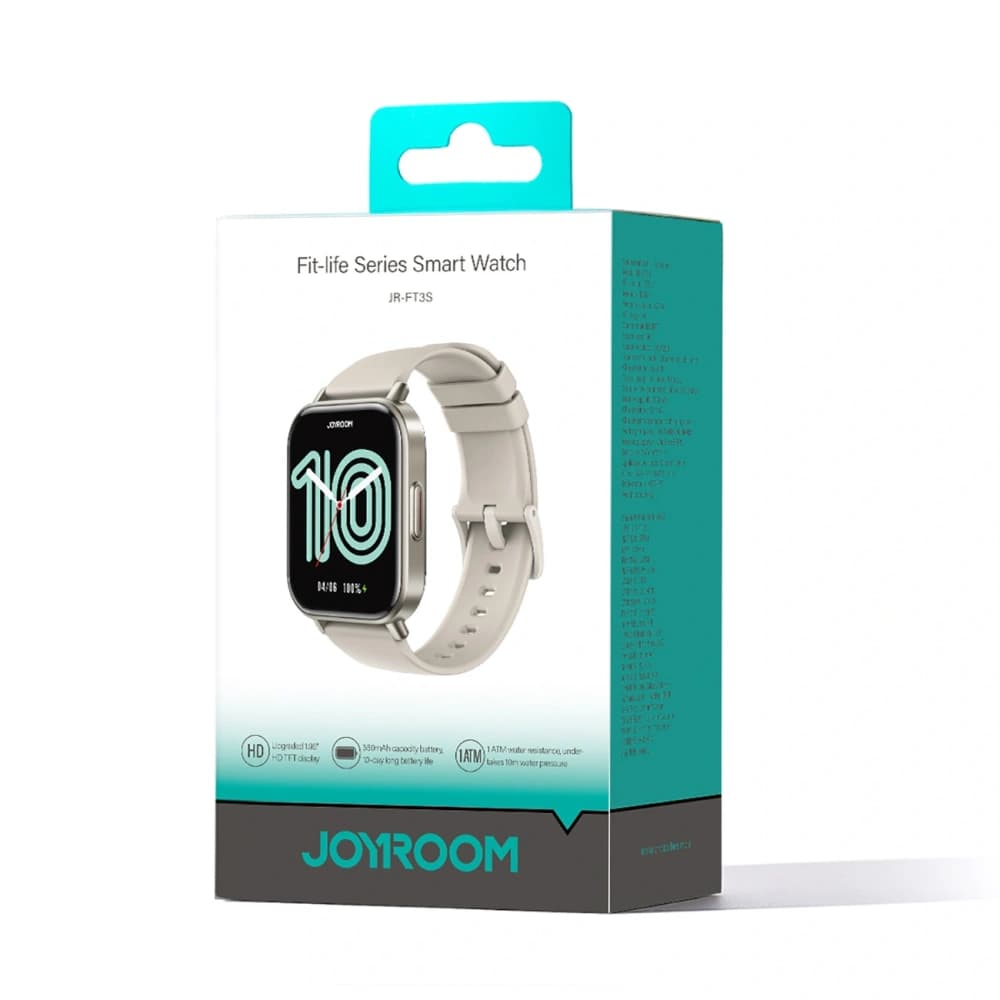 Joyroom Fit-Life JR-FT3S Smartwatch mit Anruffunktion in Titanfarbe - 7