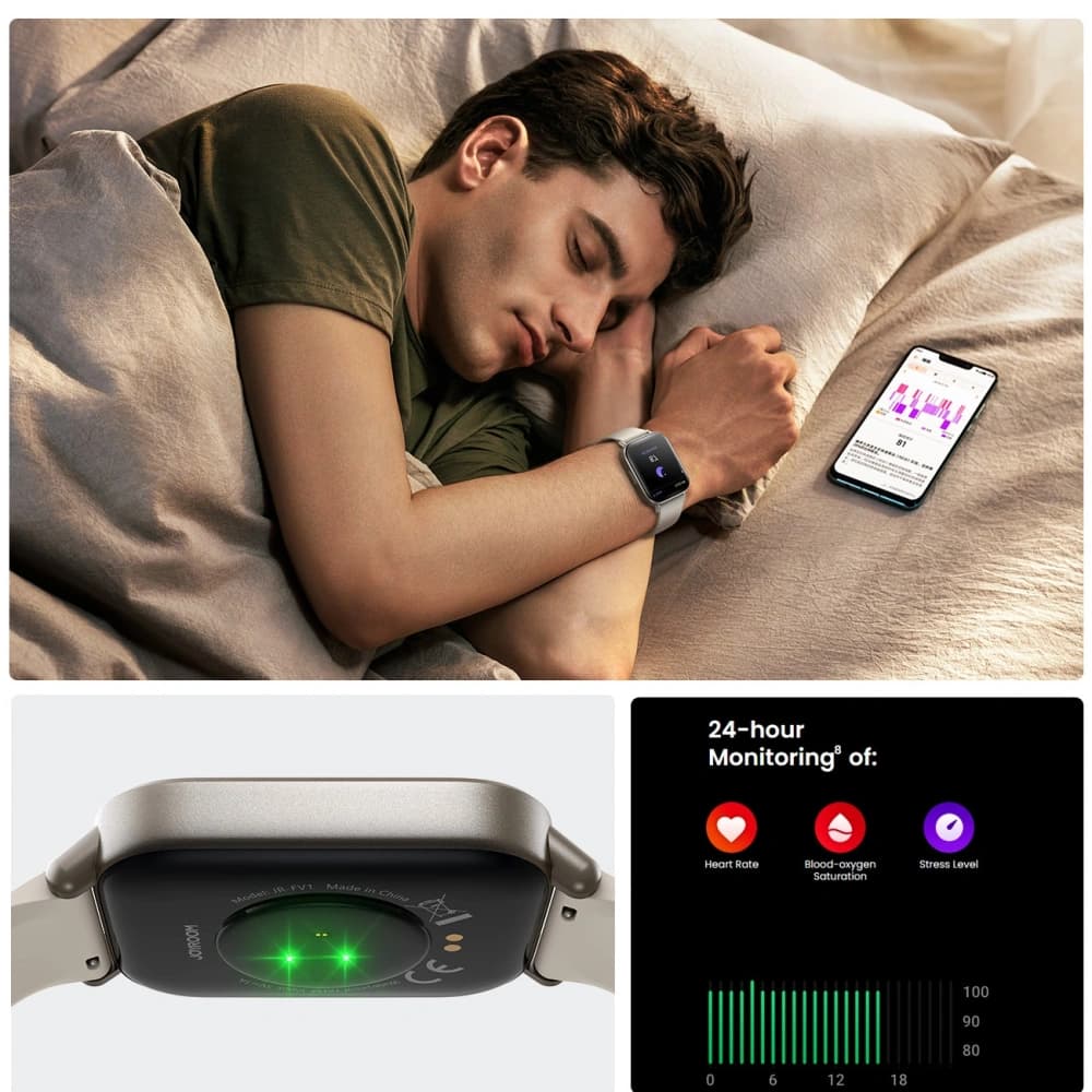 Joyroom Fit-Life JR-FT3S Smartwatch mit Anruffunktion in Titanfarbe - 13