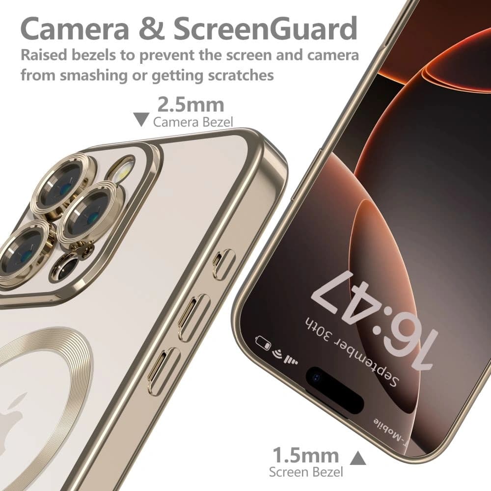 Tech-Protect MagFlex MagSafe Apple iPhone 16 Pro Shiny Desert - 3