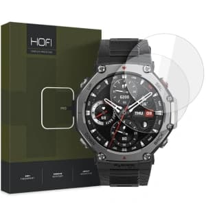 Hofi Glass Pro+ Amazfit T-Rex 3 Clear [2 PACK]