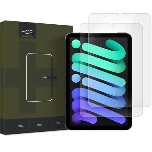 Hofi Glass Pro+ Apple iPad Mini 8.3 6 / 7 2021 / 2024 Clear [2 PACK]