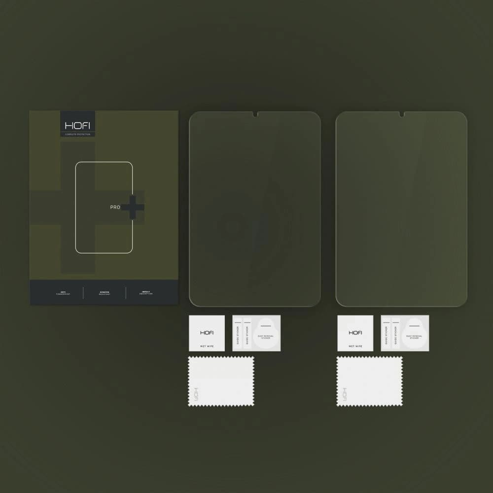 Hofi Glass Pro+ Apple iPad Mini 8.3 6 / 7 2021 / 2024 Klar [2 PACK] - 5