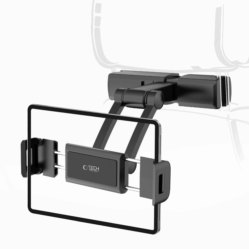 Tech-Protect V2 Stretchable Headrest Car Mount Black - 3