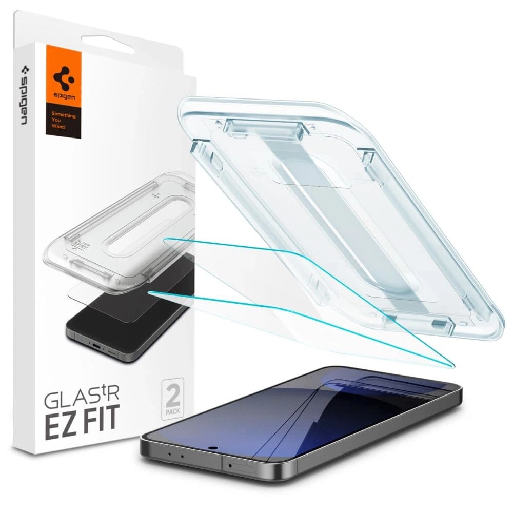 Spigen GLAS.tR ez Fit Samsung Galaxy S24 FE Clear [2 PACK] - 1