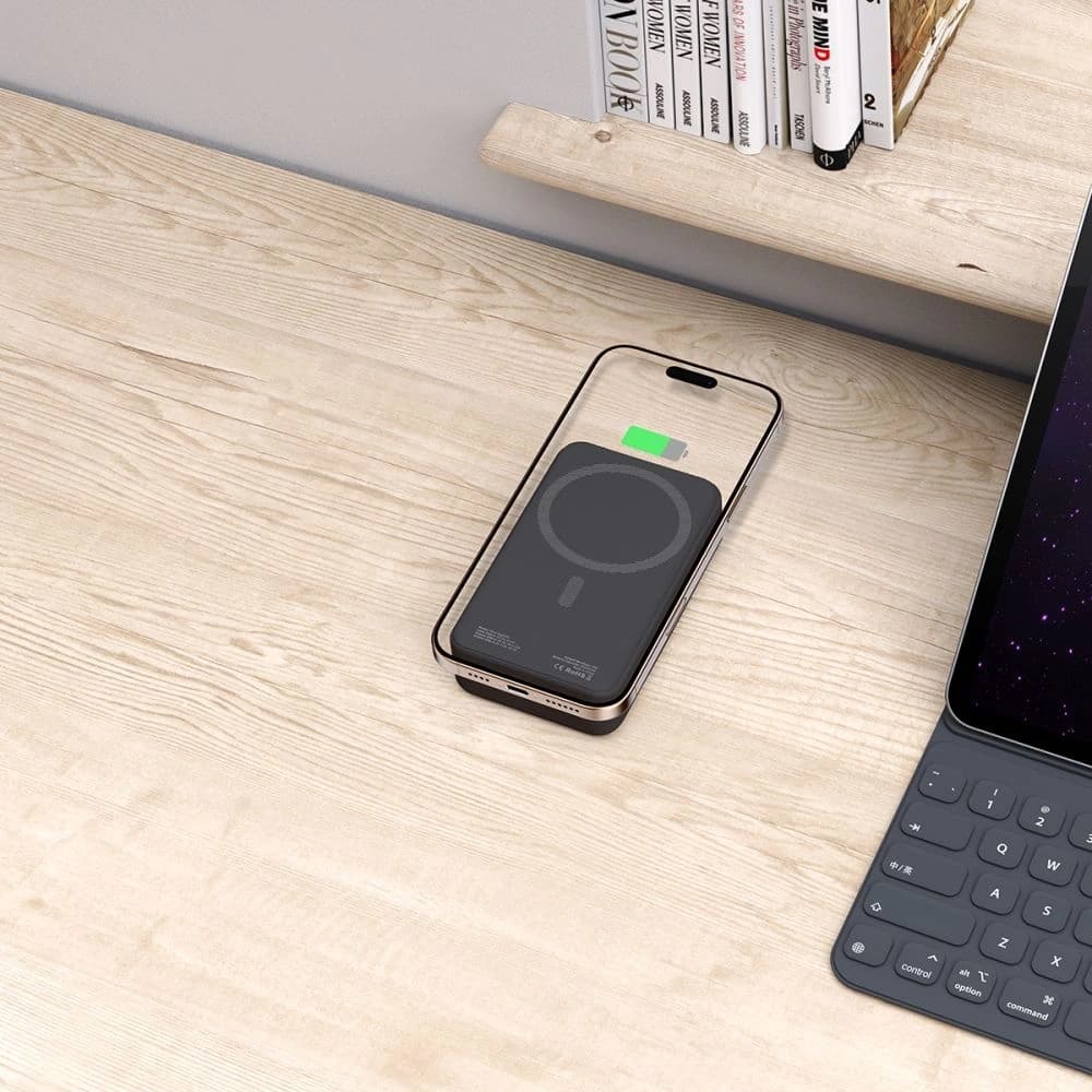 Tech-Protect PB12 LifeMag Powerbank 15W MagSafe 20000mah Black - 7