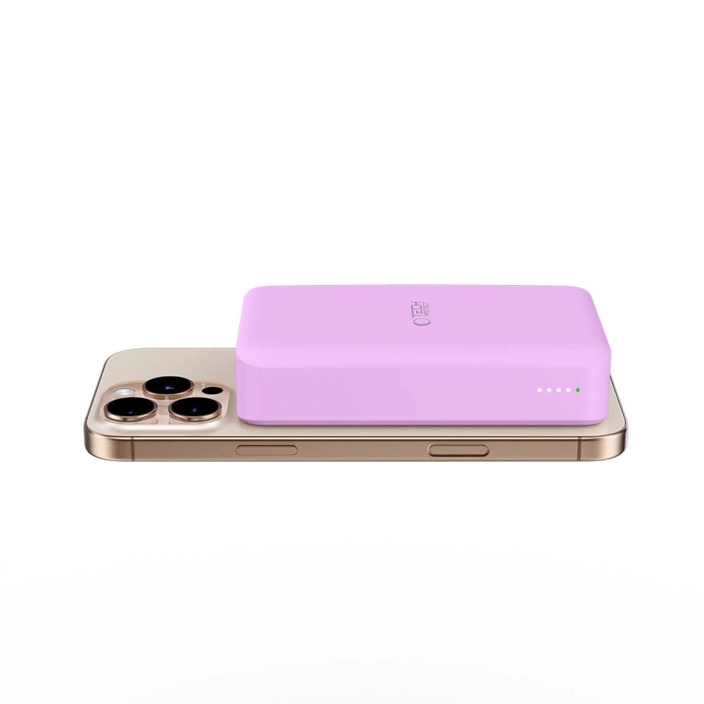 Tech-Protect PB12 LifeMag Powerbank 15W MagSafe 20000mah Lilac - 3