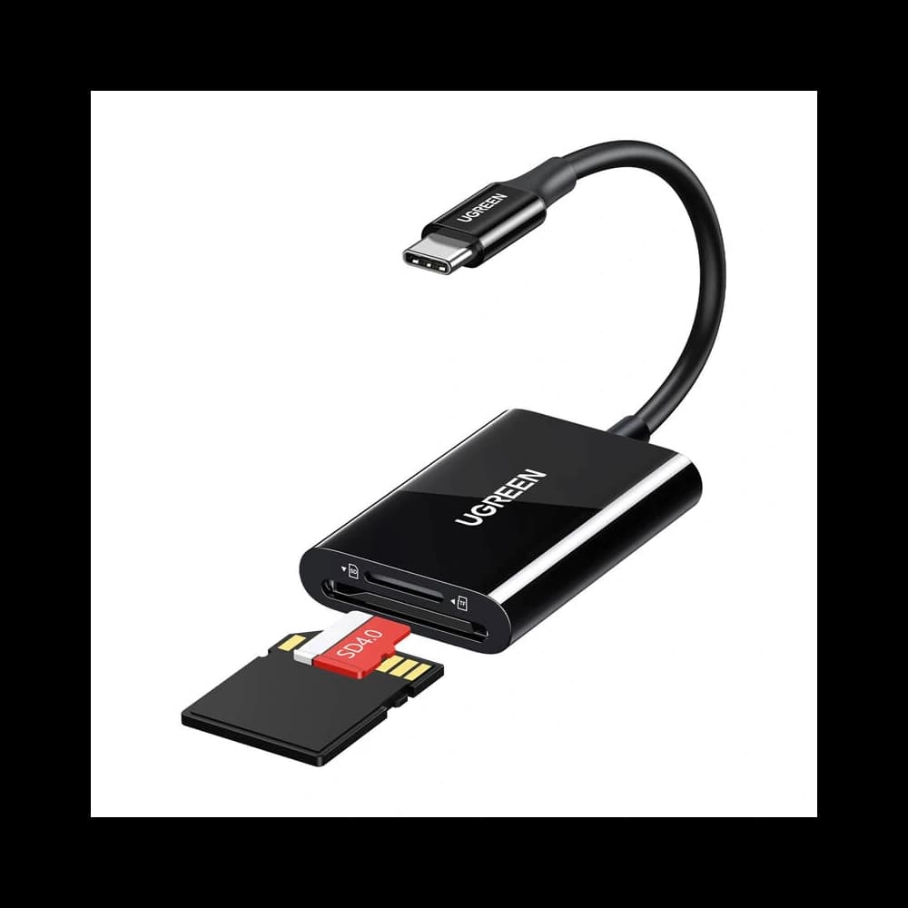 UGREEN CM265 USB-C / SD, MicroSD Kartenleser (schwarz) - 2