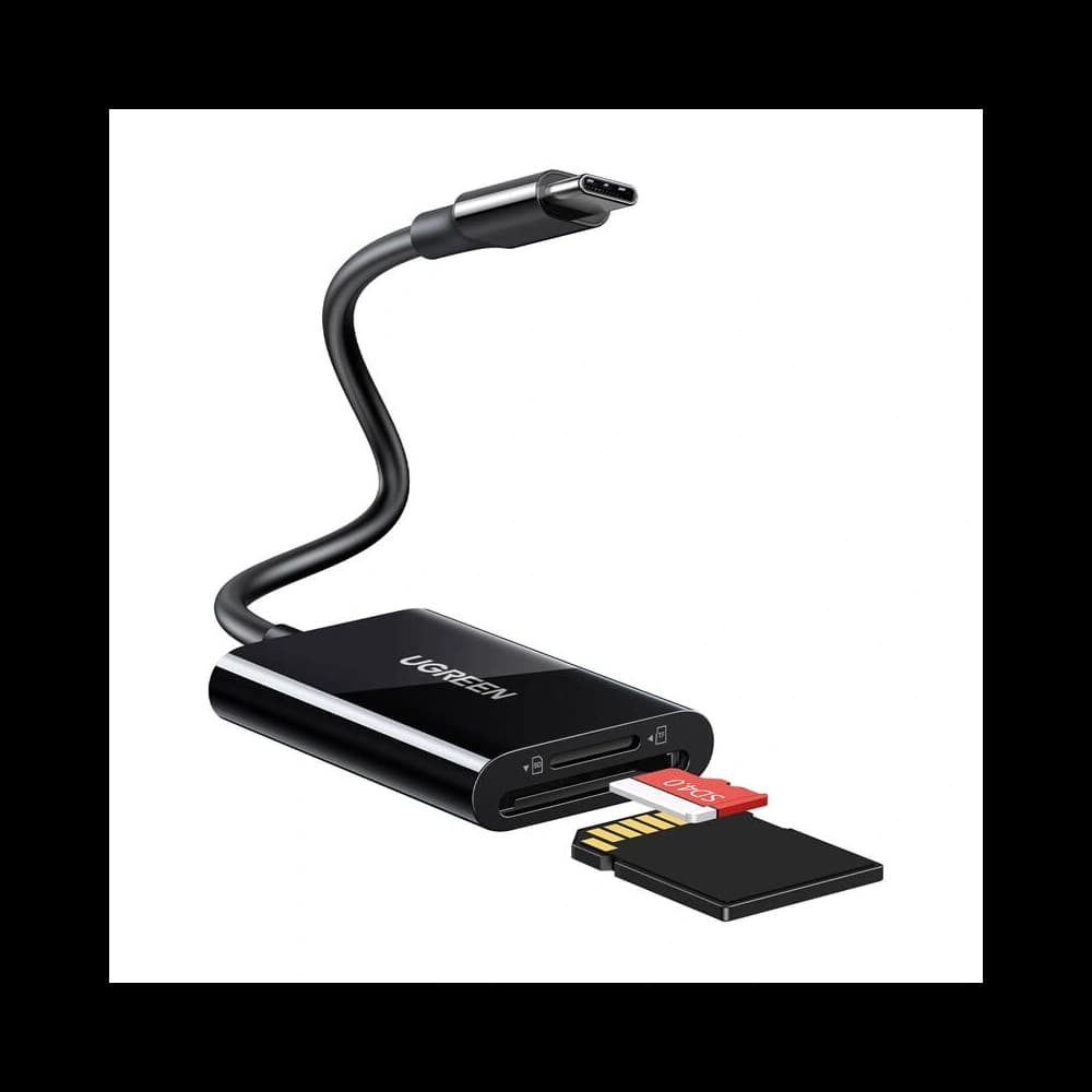 UGREEN CM265 USB-C / SD, MicroSD Kartenleser (schwarz) - 3
