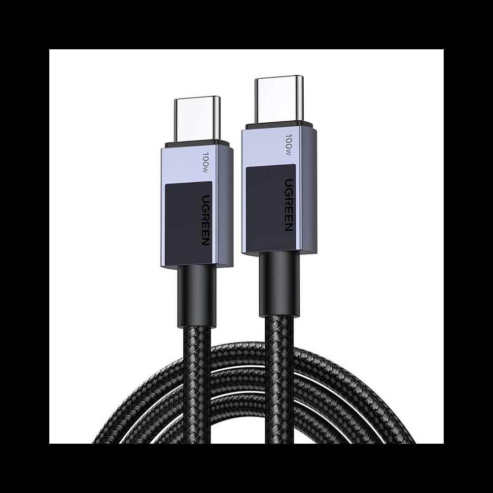 UGREEN L512 USB-C / USB-C cable PD 100W 3m (grey) - 1