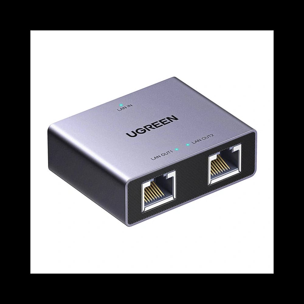 UGREEN NW301 ethernet splitter adapter (1x2) - 1