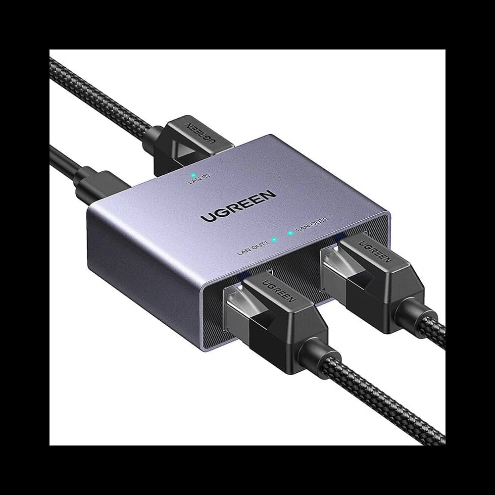 UGREEN NW301 ethernet splitter adapter (1x2) - 2