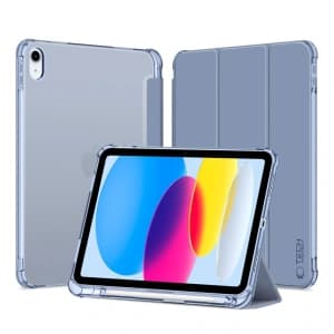 Tech-Protect SmartCase Pen Hybrid Apple iPad 10.9 2022 10. Generation Kristallblau