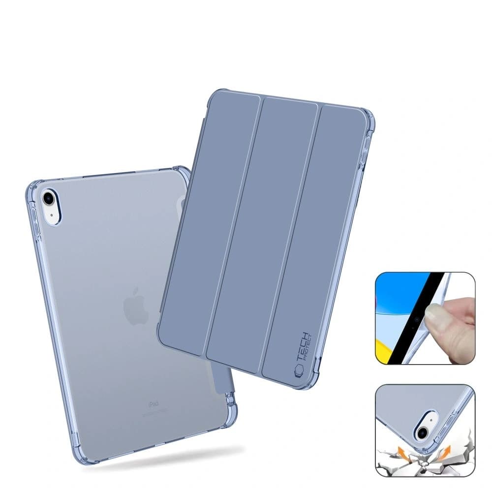 Tech-Protect SmartCase Pen Hybrid Apple iPad 10.9 2022 10. Generation Kristallblau - 3