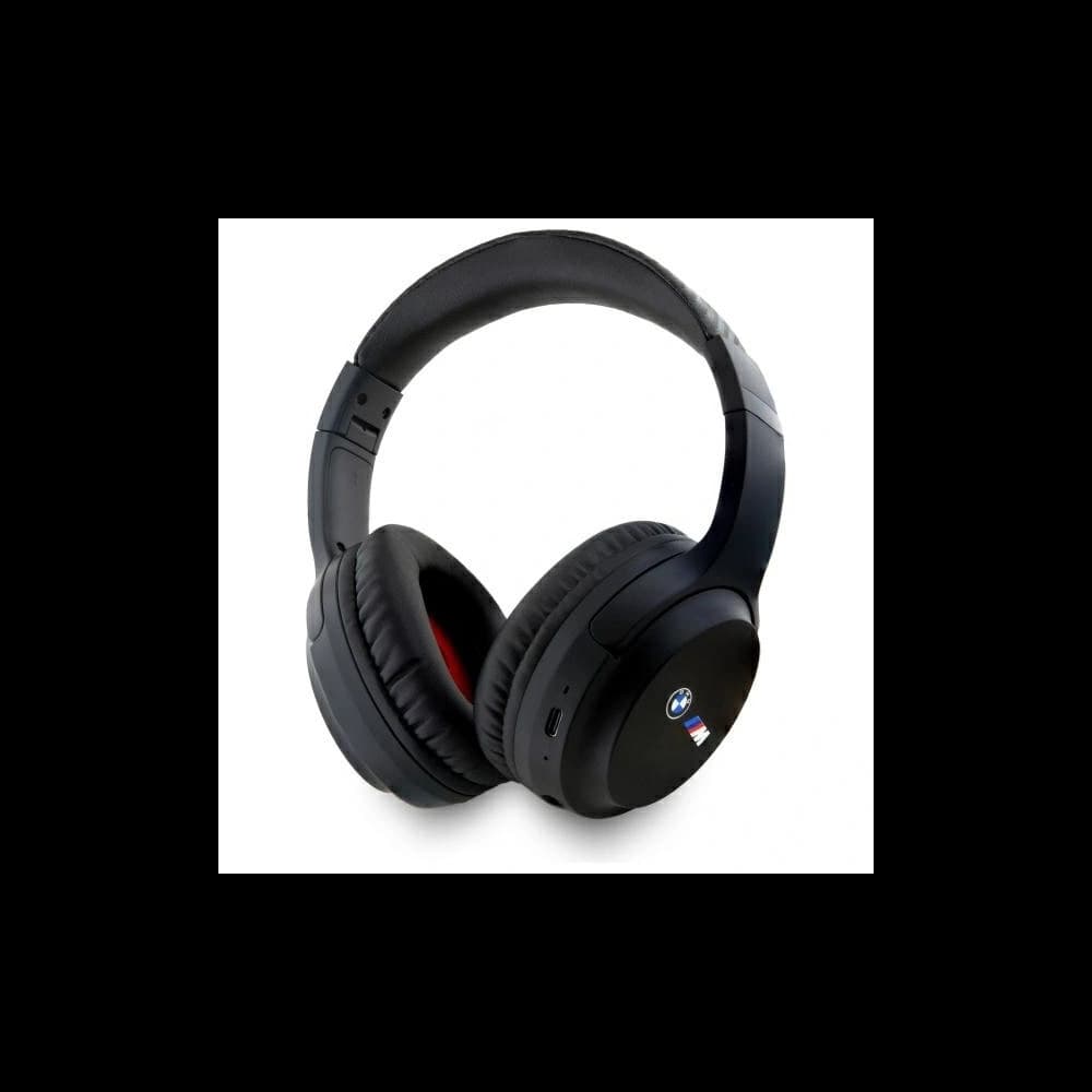 BMW BMBHMIAV27MBCTK Bluetooth 5.3 ENC kabellose In-Ear-Kopfhörer mit bedruckten Logos in Schwarz - 1