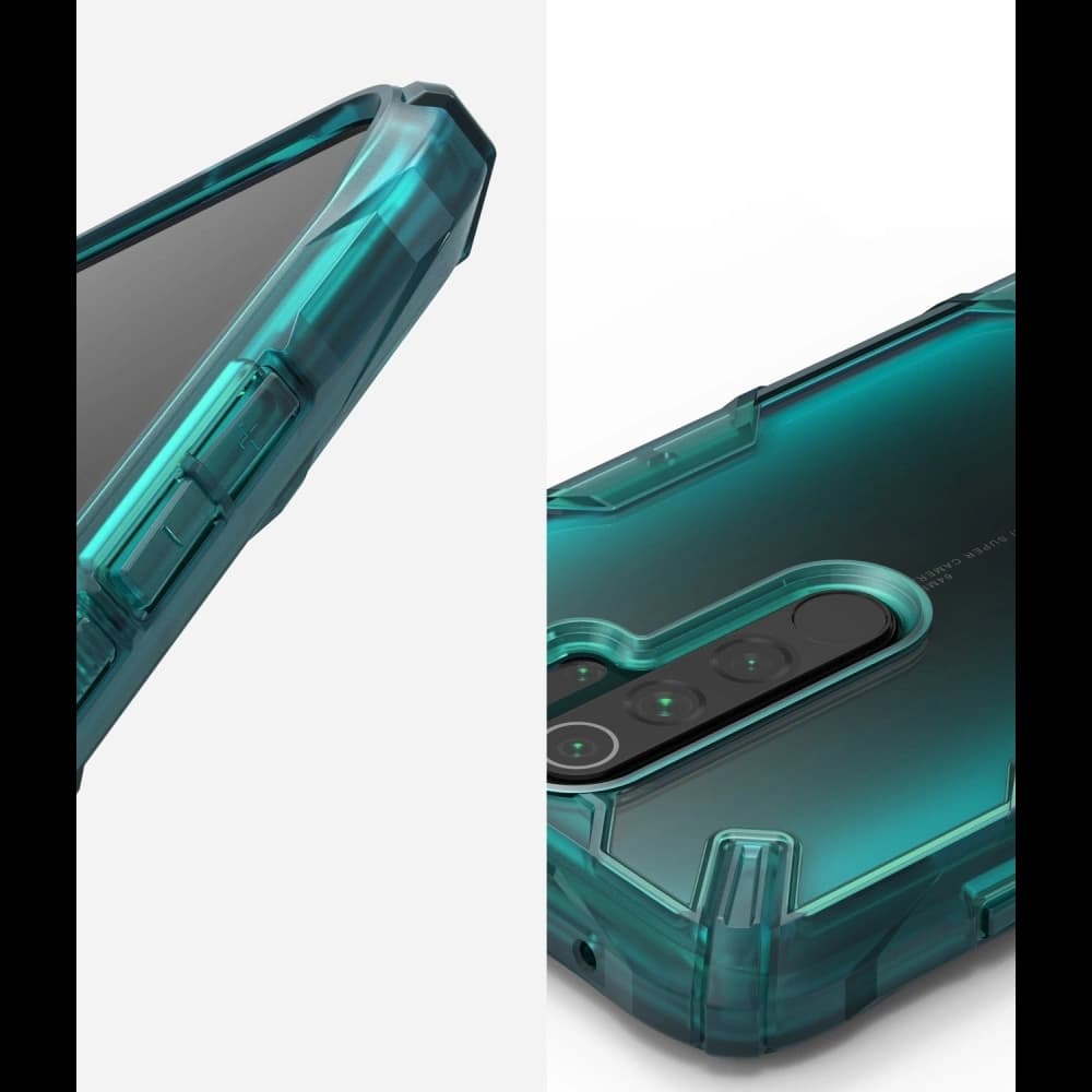 Ringke Fusion-X Redmi Note 8 Pro Turquoise Green - 3