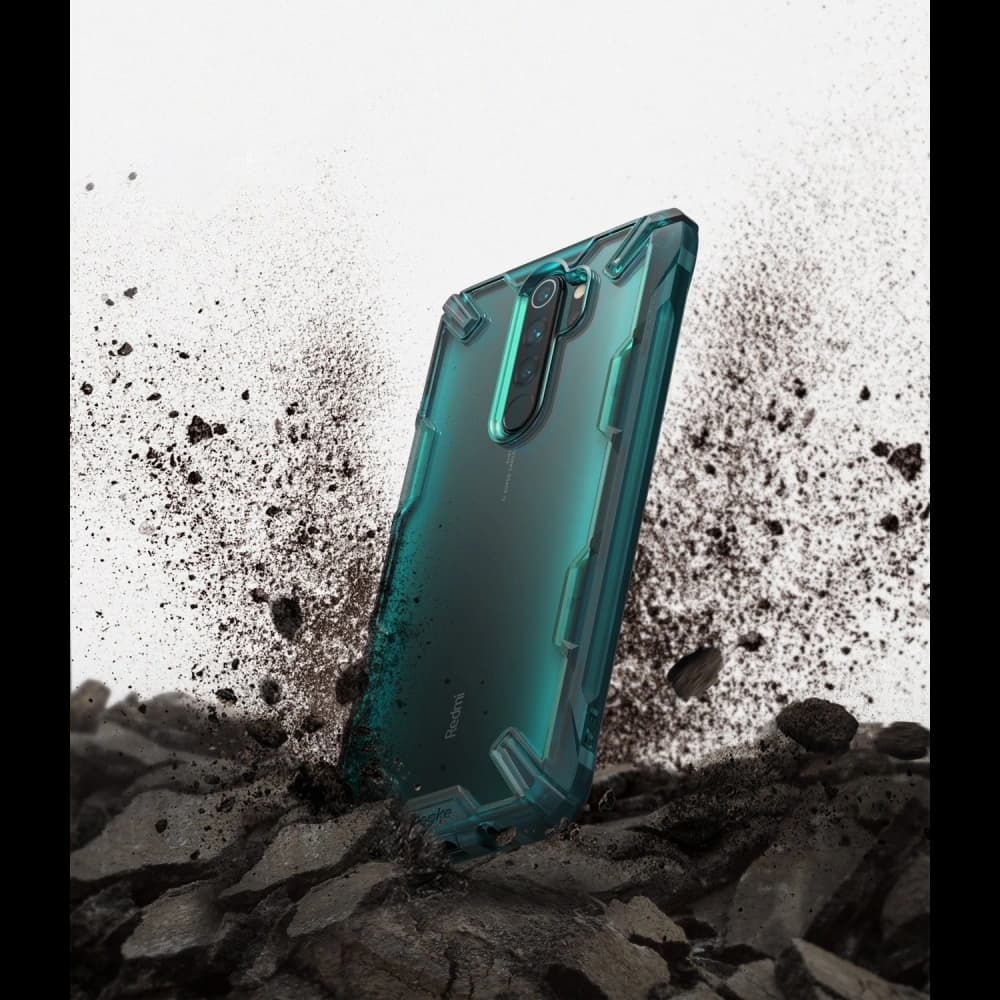 Ringke Fusion-X Redmi Note 8 Pro Turquoise Green - 5