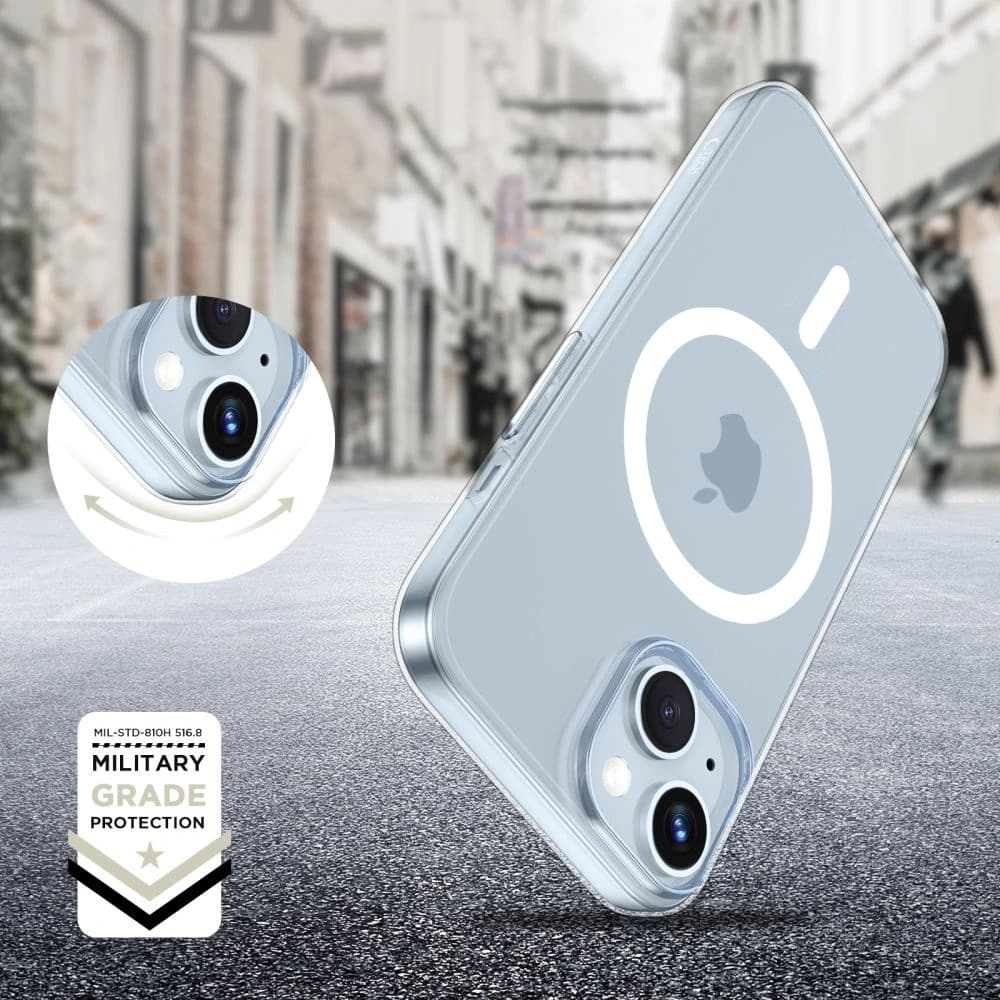 Tech-Protect FlexAir MagSafe Apple iPhone 15 Klar - 4