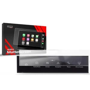 Matte GrizzGlass CarDisplay Protection Peugeot 3008 AC Panel (2024-2025)