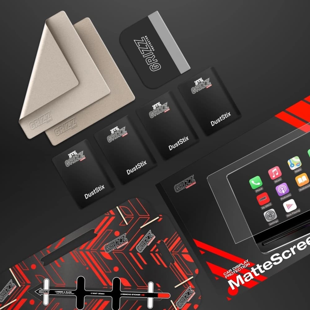GrizzGlass CarDisplay MatteScreen Easy Volkswagen VW Passat B9 12,9" 2024 - 8