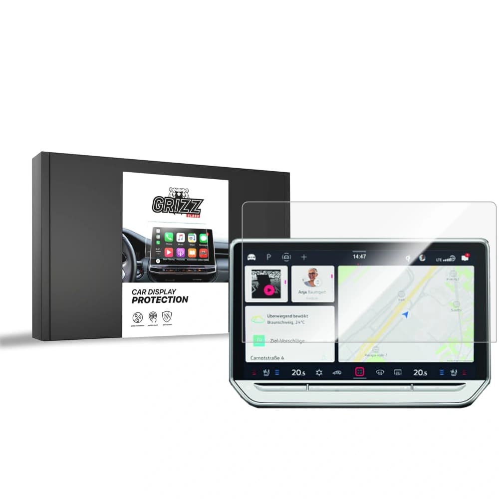 Ceramic GrizzGlass CarDisplay Protection Volkswagen VW Crafter 10" 2024-2025 - 1