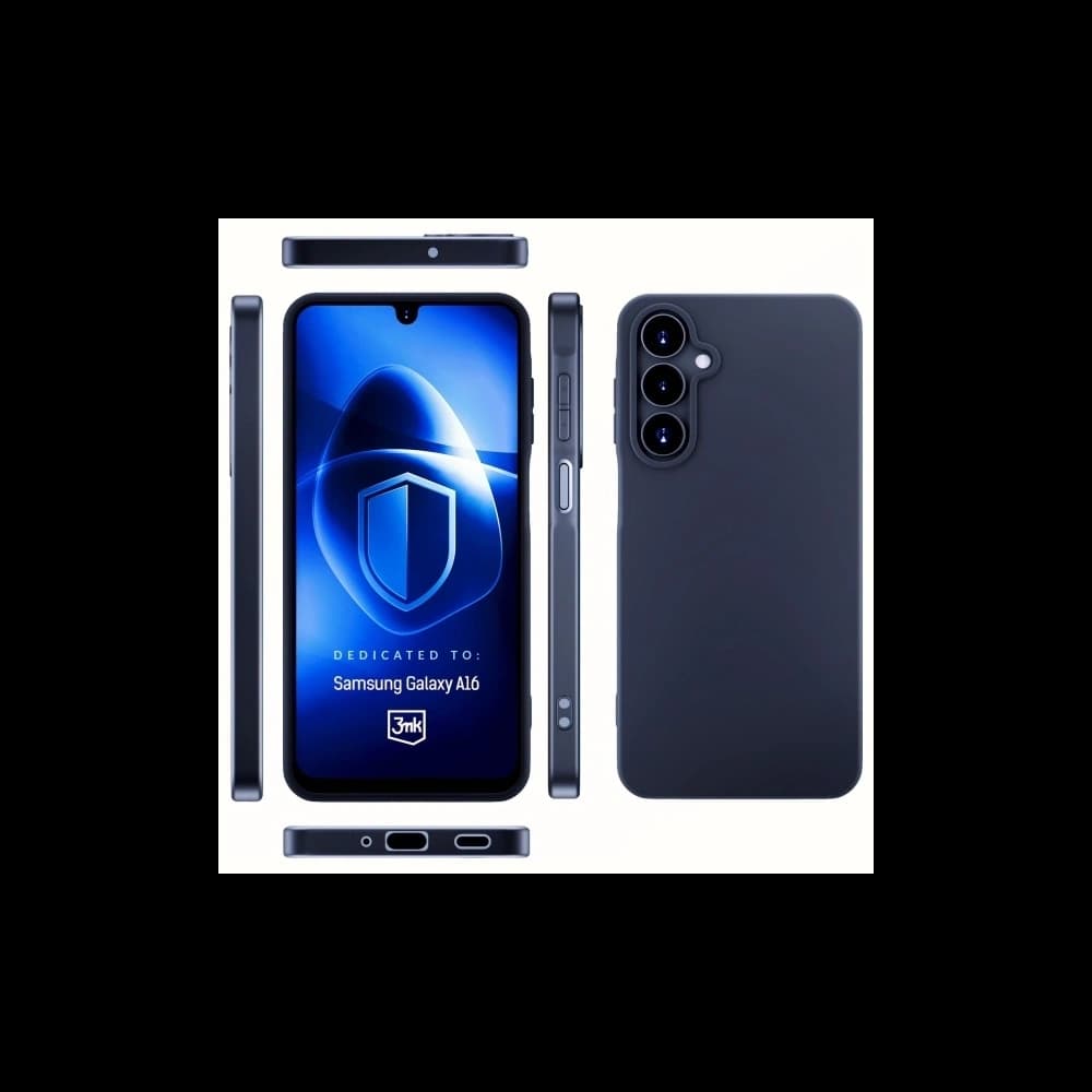 3MK Matt Case Samsung Galaxy A16 black - 3