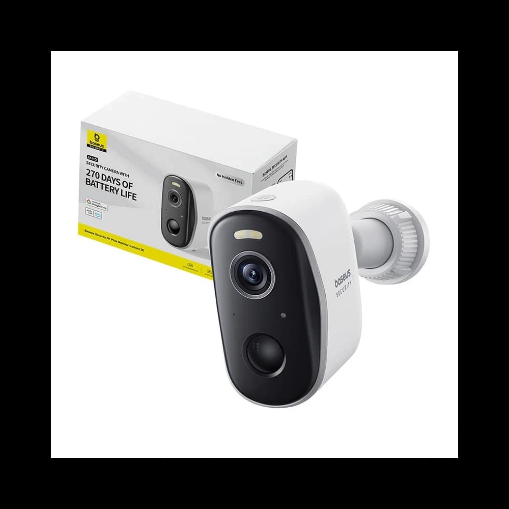 Baseus N1 Plus Außenkamera (Weiß) - 6