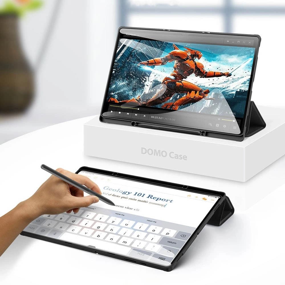 DUX DUCIS Domo Smart Sleep Samsung Galaxy Tab S8 Ultra / S9 Ultra schwarz - 15