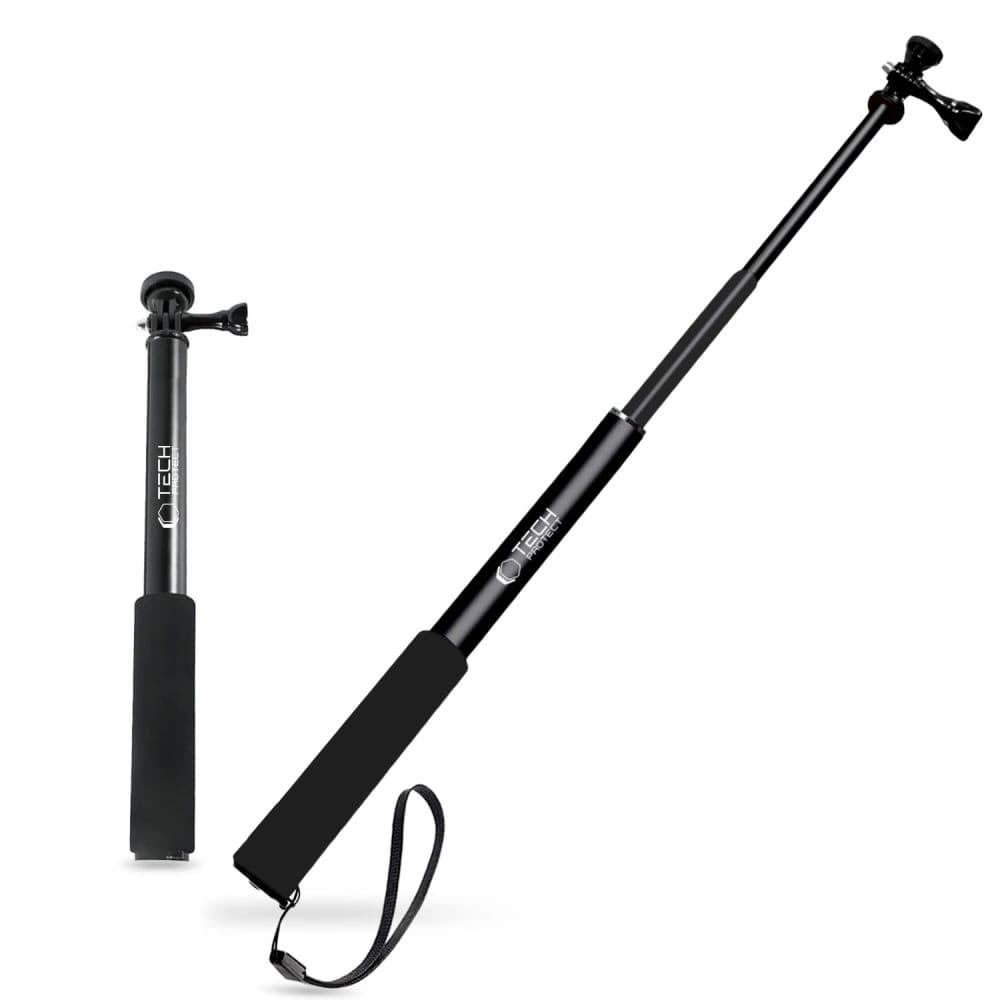 Tech-Protect GA100 Monopad & Selfie Stick GOPRO / DJI Black - 1