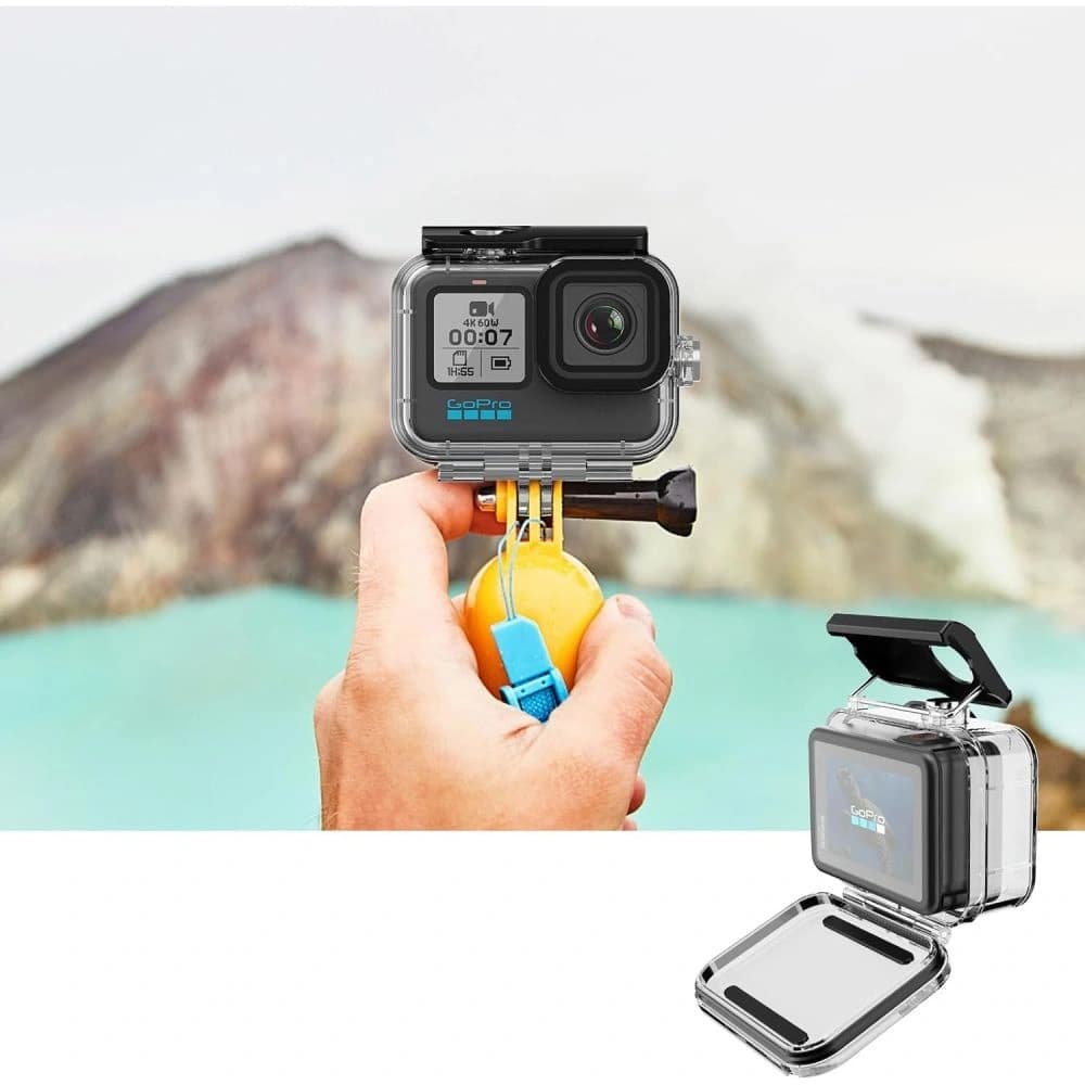 Tech-Protect GA200 Waterproof Case GOPRO Hero 9 / 10 / 11 / 12 / 13 Clear - 5